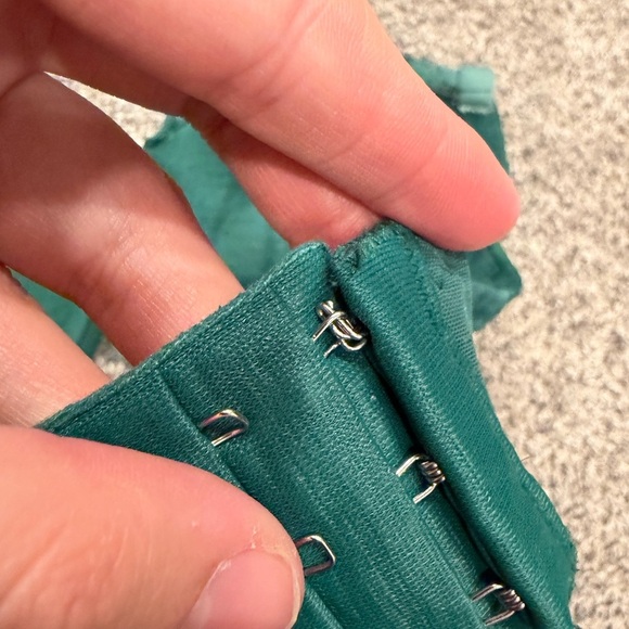 Victoria secret dream angels Elegant Green Lace Bra size 34DDD - Picture 4 of 4